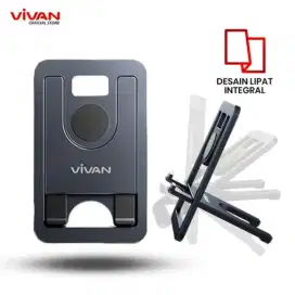 Vivan Stand Holder Slim Tipis Universal HP Tablet iPad Aluminium