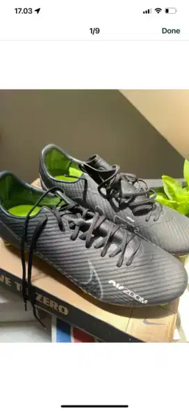 Sepatu futsal asli baru dijual diskon