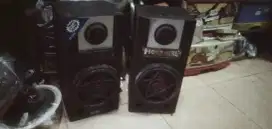 Speaker aktip berkualitas kond normal bas mantap hrg murah sj cpt dpt