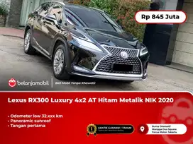 [LOW KM] Lexus RX 300 RX300 Luxury 4x2 AT Hitam Metalik 2020/2021