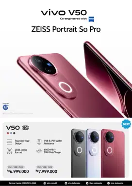 New Vivo V50 5G ZEISS