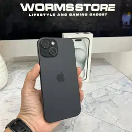 iPhone 15 128GB Black Model PA/A iBox resmi Indonesia Sinyal on all op