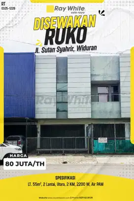 SEWA RUKO TENGAH KOTA SOLO DEKAT PASAR