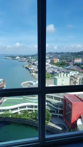 Di sewakan per tahun Apartemen Borneo bay view pantai