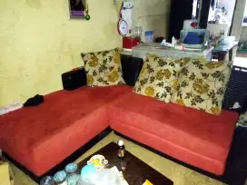 Sofa bed 2 sofa kanan kiri
