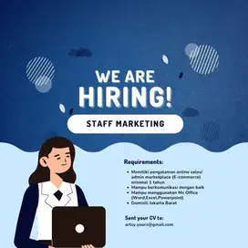 Staff Marketing & Sales