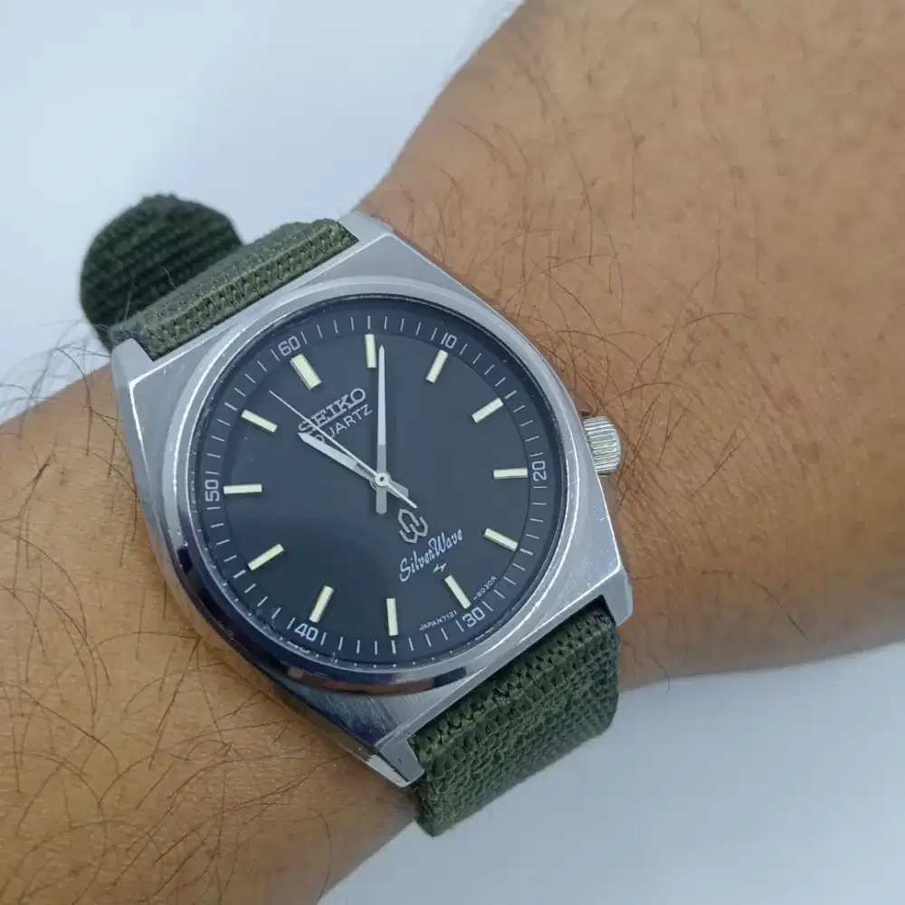 Jual jam tangan vintage Seiko silverwave
