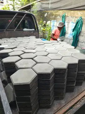 Paving segi-6 Manual Berkualitas