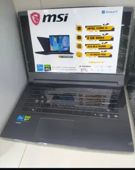 Laptop MSI GF63 Kredit tanpa dp