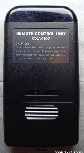Remote Pioneer CXA-4107