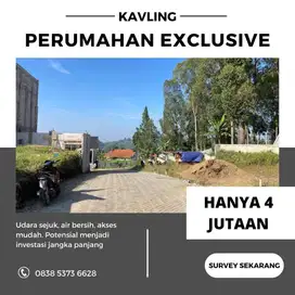 Miliki Kavling Villa dengan View Pegunungan. Lokasi dekat Dusun Bambu