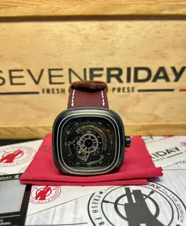 Seven Friday P2/02 Works Gold-Industrial Revolution Black Dial 2013