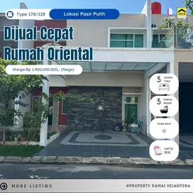 dijual rumah full renov cluster oriental -pasir putih batam center