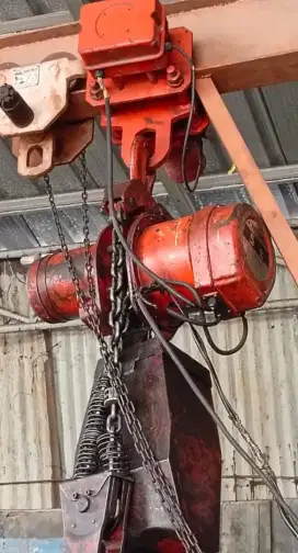 Chain hoist electrik nitchi