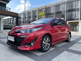 YARIS S TRD 2019 KM 25rb MERAH TANGAN PERTAMA PAJAK PANJANG LIKE NEW
