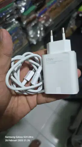 Charger ori 100% 33watt turbo keluar