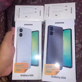 Samsung a06 4/64 new garansi resmi