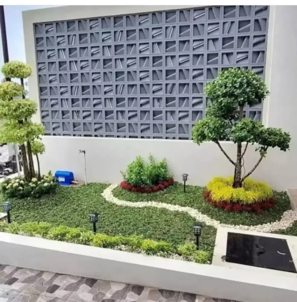 Taman rumah minimalis