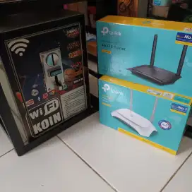 Box kotak Wifi koin