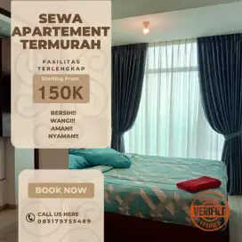 Sewa apartemen Harian Bekasi utara Patraland URBANO Termurah