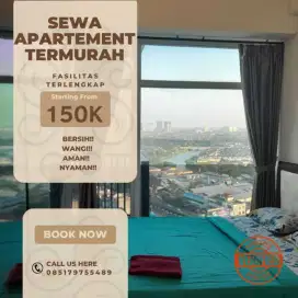 Sewa apartemen Bekasi Utara Springlake Summarecon harian Termurah