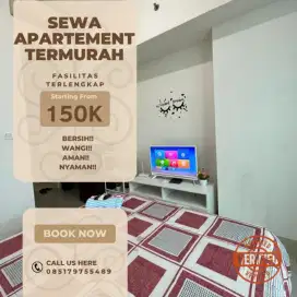 Sewa apartemen harian Bekasi selatan Grand Center point Termurah