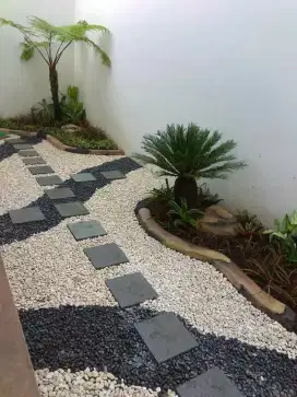 Jasa pembuatan taman kering taman pertikal dll 3