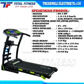 Ready treadmill best seller untuk rumahan