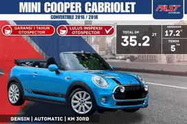 MINI COOPER 2016 / 2018 CABRIOLET CONVERTIBLE LOW KM.30RB #F1ST