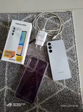 Samsung A05S ram 6/128 silver no minus