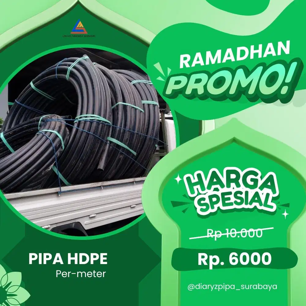 PIPA HDPE 100M/ROL