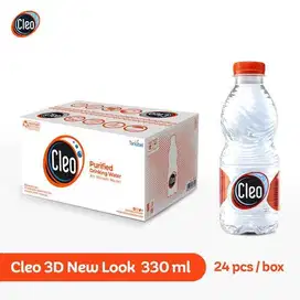 Dijual air mineral cleo 330ml