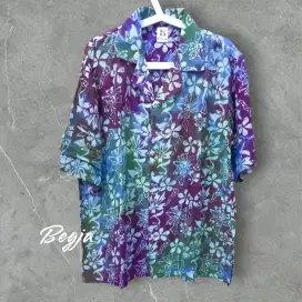 Kemeja Motif Pria Wanita Free Size