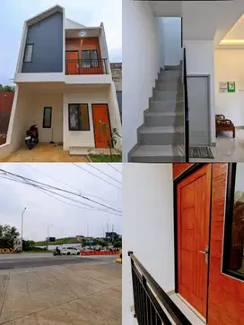 Jual Rumah Baru TINGKAT milenial dekat pintu tol desari