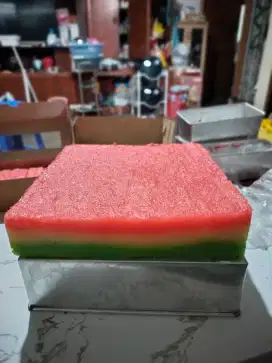 Terima pesanan kue lapis singkong 3 warna