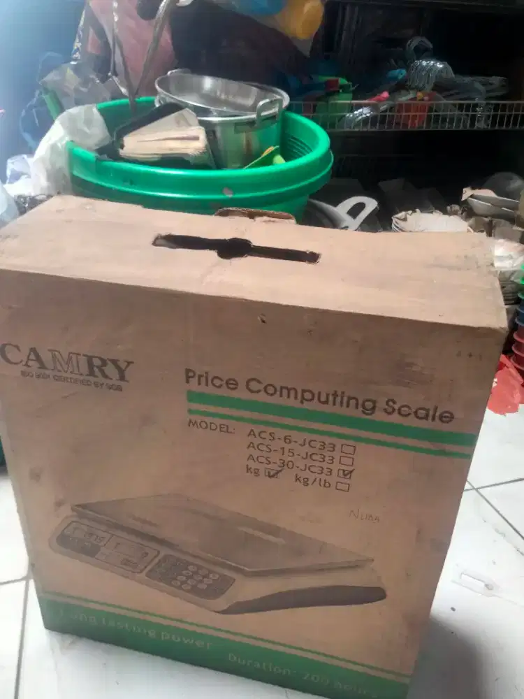 Timbangan Digital CAMRY