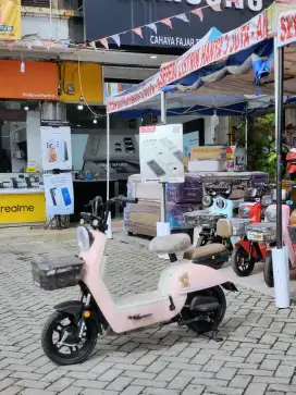 SEPEDA LISTRIK EXOTIC EV-928 NEW SEGEL BERGARANSI PASTI ORI