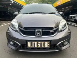 [KM 38RB JOK KULIT] Honda Brio RS Manual 2017 Abu-abu Satya E 2018