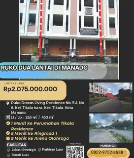 jual murah ruko