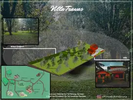 Rumah Villa dan Kebun Luas di Trawas Mojokerto