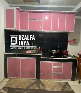 Kitchen Set Frameless Aluminium