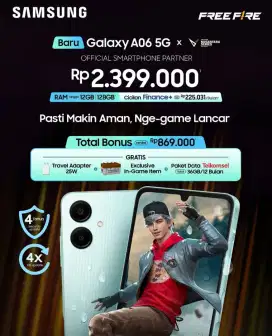 New Galaxy A06 5G Ram 6GB/128GB