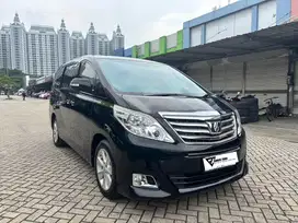 Toyota Alphard 2.4 G ATPM Pilot Seat AT Hitam 2013 km 70rban