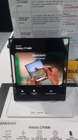 Samsung Zfold 6 bisa dicicil ringan tanpa kartu kredit hanya disini