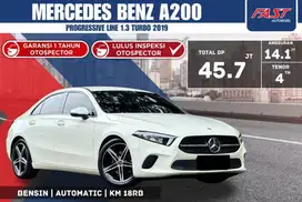 MERCEDES BENZ A200 SEDAN 2019 PROGRESIVE LINE LOW KM.18RB & PAJAK PANJ