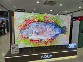 KREDIT LED TV AQUA 98 INC PROMO BEBAS 1X ANGSURAN