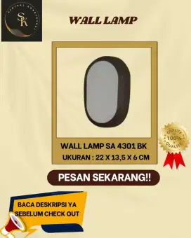 Lampu dinding kapal bahan aluminium
