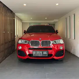JUAL CEPAT 2015 BMW X4 M Sport xDrive 2.8i Superb Mint Condition Merah