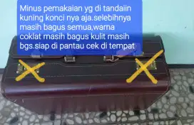 Tas koper kulit jadul kuno original