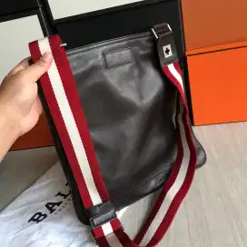 Bally leather crossbody sling bag tas